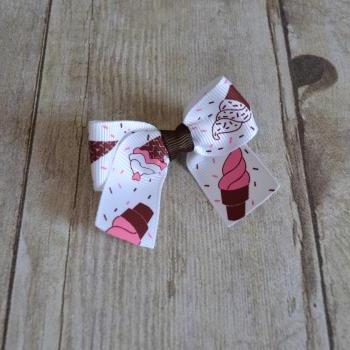 Ice Cream Plain Jane Bow